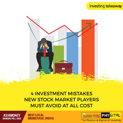 4 Investment Mistakes New Stock Market Players Must Avoid at All Cost