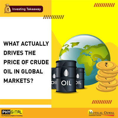 What actually drives the price of crude oil in global markets?