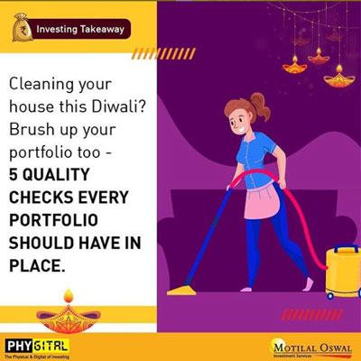 Cleaning your house this Diwali? Brush up your portfolio too - 5 quality checks every portfolio should have in place.