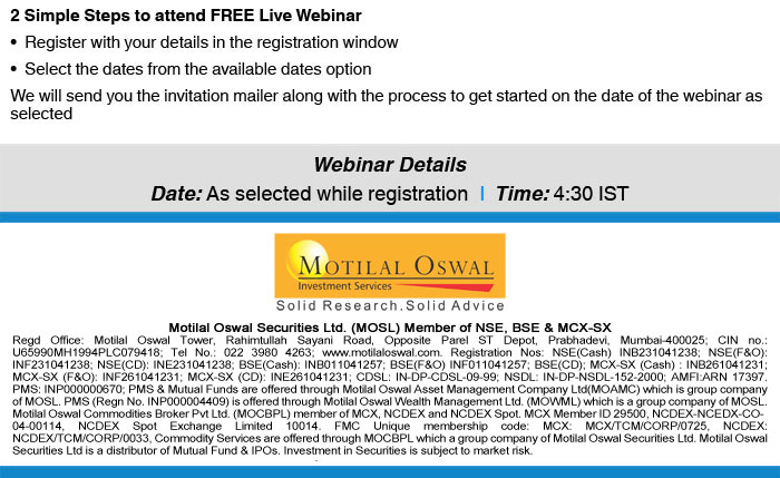 FREE Live Webinar on Motilal Oswal’s Unique Portfolio Restructuring Tool!