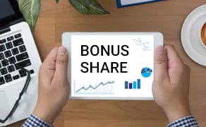 Bonus share benefits