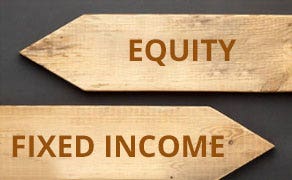 Equity Markets versus Fixed Income Markets
