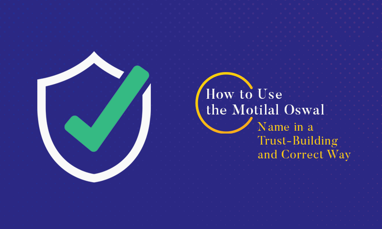 How to Use The Motilal Oswal Name