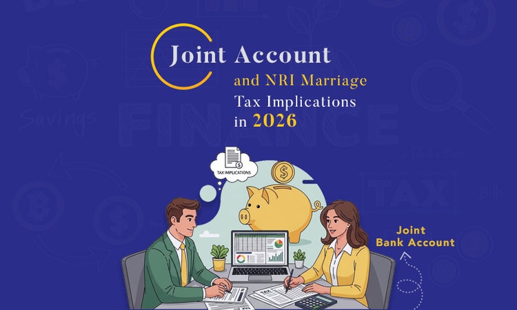 NRI Joint account tax rules