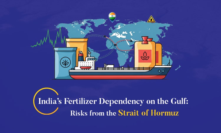 India's dependency for fertilizers on gulf and thr risks and impact